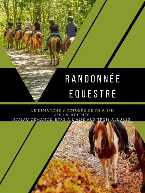 Randonnée à cheval Saint Etienne, St Étienne, Centre Équestre D’Éculieu
